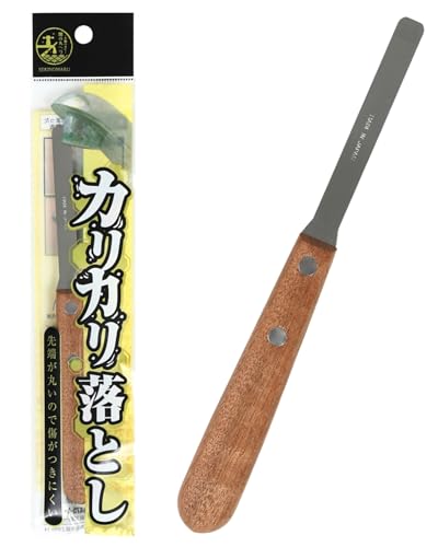 【錫村商店公式】カリカリ落とし｜Made in Japan｜ 岐阜県関市｜掃除ヘラ｜キズがつきにくい水垢落とし用ヘラ｜蛇口・お風呂ドア・硬い汚れにプロ仕様の掃除道具