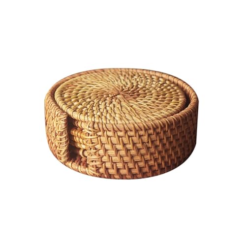 Ecocoer �V�R�f�� �ی^���^���҂� �v���[�X�}�b�g ���� �a���e�B�[�R�[�X�^�[ �|�b�g�}�b�g���p �f�M�p�b�h ��҂ݒʋC���� �a���E���ȗp (�H��,10cm�Z�b�g�i�V�F���{6�j) [���s�A���i]