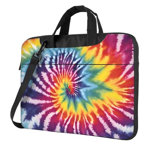 Sac ordinateur portable tie-dye idéal pour le bureau et les cafés