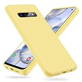 ❤ 【Perfetto per Galaxy S10】 Il materiale in silicone liquido può proteggere il telefono da eventuali danni. Rispetto alla custodia trasparente, la custodia per telefono in silicone liquido ultrasottile e morbido può fornire un migliore anti-ingiallimento e anti-ingiallimento. Effetto impronta digitale per evitare di macchiare il telefono.