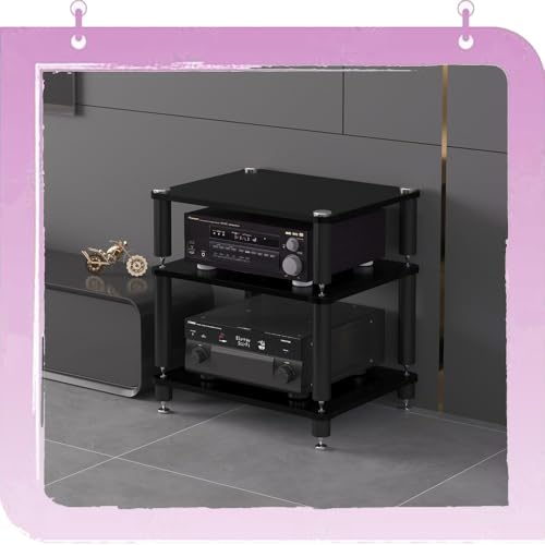Mueble para amplificadores que evita el sobrecalentamiento de equipos de audio y video
