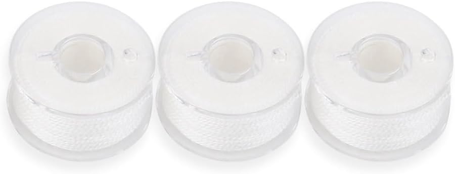 3Pcs PVA Fishing Line 20m Water Soluble Baits String Quick Dissolving Tool for Carp Fishing Bait Bags(White)