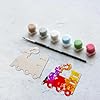 30-Pack Unfinished Wooden Train Ornaments for DIY Crafts, 4 Inch Blank Wood Train Shape Cutouts Transports Theme Train Slices for Birthday Party Decoration Craft Project #3