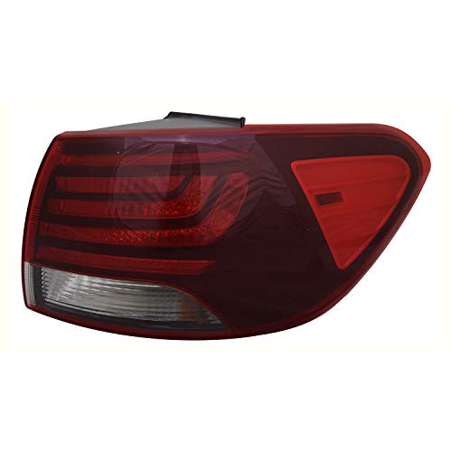 TYC Right Tail Light Assembly Compatible with 2019-2020 Kia Sorento