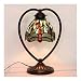 Produktbild Klassisch Edison Lampenschirm Ajustable Deckenleuc 7-Zoll-Retro Kreative Tiffany Tischlampe Schlafzimmer Nachttischlampe Cafe Glas Libelle Tischleuchten Innen Wohnzimmer Schlafzimmer Büro-Schreibtisch