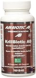 AIRBIOTIC AB - KrillBiotic AB, Ácidos Grasos Esenciales, Omegas para el Corazón, Cerebro y Colesterol, 60 Cápsulas