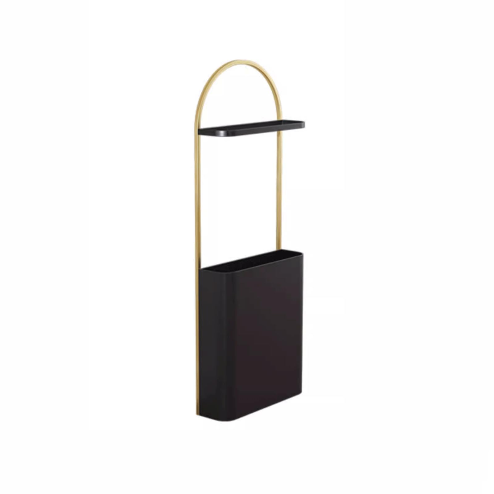 Fini le sol mouillé : porte-parapluies rectangulaire en métal pour un couloir propre