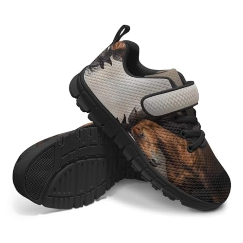 Girls Shoes Big Kid Mesh Sneaker Adjustable Strap Athletic Running Sport Walking Shoe Lightweight Slip on Hiking Tennis Shoes2