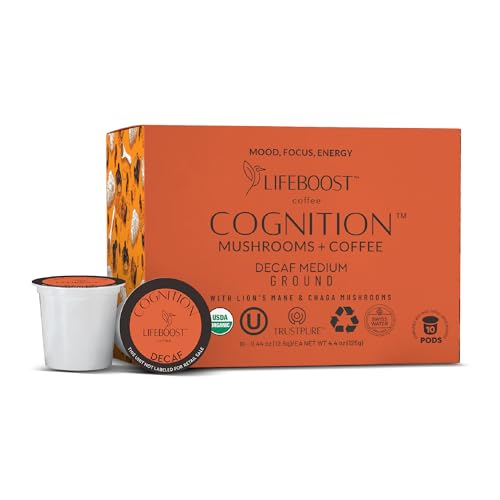 Decaf Mushroom Coffee Pods