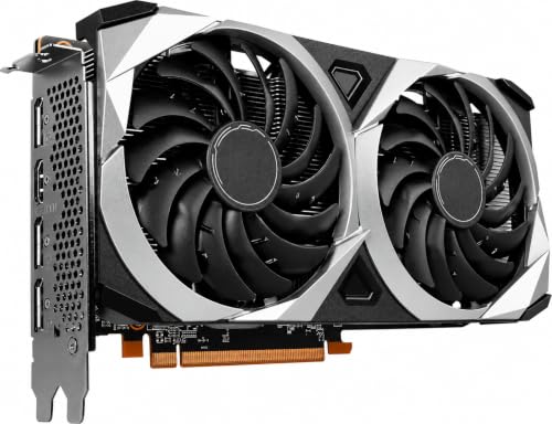 Image of RX 6600 MECH 2X 8G Radeon Gaming Graphics Card, 8GB GDDR6, AMD Radeon RX 6600, 128-Bit, PCIe 4.0 x8, Dual Fan Cooling, 1792 Stream Processors | Pre-Owned
