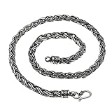 ♥Matériel: Le collier est en argent S925, il résistera à l'épreuve du temps. Le port de bijoux en argent sterling présente certains avantages pour le corps humain.