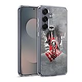 Head Case Designs Officially Licensed Batman Arkham Knight Red Hood Graphics Gel Case [Military Grade Protection] Compatible with Samsung Galaxy S25 and Compatible with MagSafe