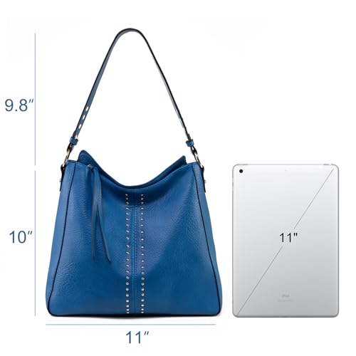 Image of Montana West Hobo Bags for Women Top Handle Satchel Shoulder Purse Bucket Handbag