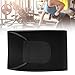 KuaJiGo Waist Trainer Belt for Women, Belly Band Shaper, Neoprene Composite Shaper with Hook and, Comfortable Waist Trimmer for Sports and Daily (All Black)
