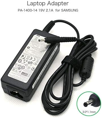 Miniatura 2 de Original 19V 2.1A 40W 0.118 * 0.043 in Adaptador de CA para portátil compatible con Samsung Series 9 Notebook NP900X3A NP900X4C PA-1400-14 AD-4019P