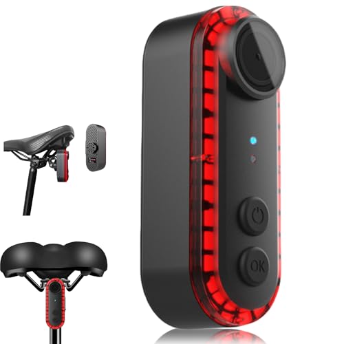Rear View Camera with Tail Light, Camera with Camera and 6 Lighting Modes Tail Light, Continuous...