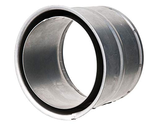 Preisvergleich Produktbild Ofenrohr Wandfutter 12cm 150mm Durchmesser unlackiert