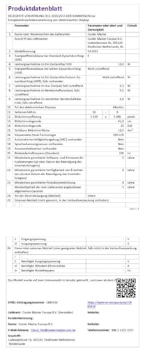 Gaming GA2501 LED display 62,2 cm (24.5") 1920 x 1080 Pixel Full HD Nero - Monitor - Immagine 2