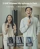 GKD60 Karaoke Machine with 2 Wireless Microphones for Adults, Portable Bluetooth Party Speaker, 500W Peak Power PA System with LED Disco Lights, 6.5'' Speaker Big Sound, 8000mAh Battery for Outdoor #4