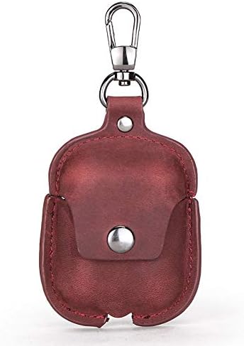 Miniatura 4 de Funda de cuero para Airpods 1 y 2 (marrón 02#)