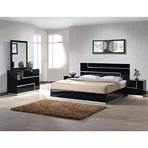 Best Master Furniture BARCELONA 5 Pcs Modern Platform Bed Set cover