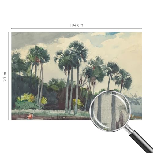Vinilos de palmeras exóticas 104x70 cm para transformar las paredes de tu salón 5