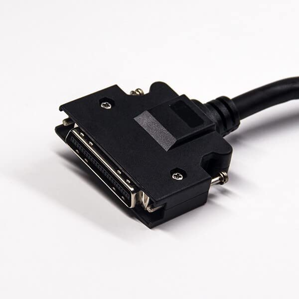 SCSI 50-Pin Cavo HPCN diritto maschio a maschio vite serratura per cavo 30CM