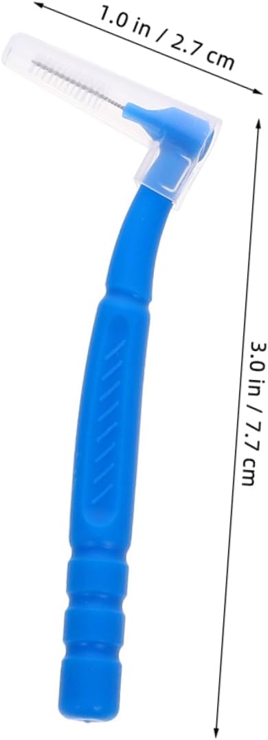 150pcs Interdental Toothbrush for Cleaning Ergonomic Manual Brush for Shaped Design for Home and Travel Use