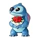 Enesco Disney Showcase Lilo and Stitch Flowers Mini Figurine, 2.5 Inch, Multicolor