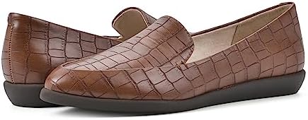 CLIFFS BY WHITE MOUNTAIN Women's Shoes Mint Loafer, Cognac/Ec-Print, 8.5 M | Image 1
