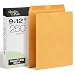 Quality Park 41465 Quality Park Catalog Envelopes, Heavyweight/Gummed, 9x12, 28lb, Kraft, 250/Box