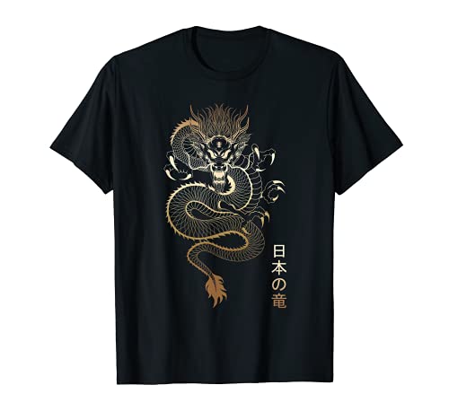 Dragón Japonés Fresco Camiseta