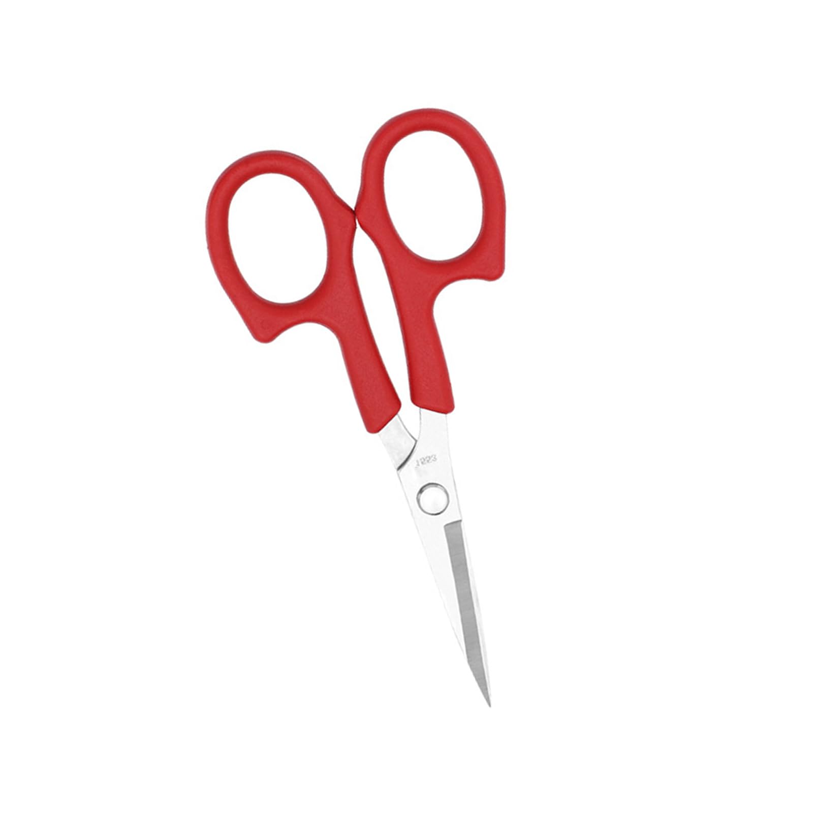 Jazuaiao Sewing Scissors Stainless Steel Comfortable Craft Shears Embroidery for Household Sewing Dressmaking Embroidery