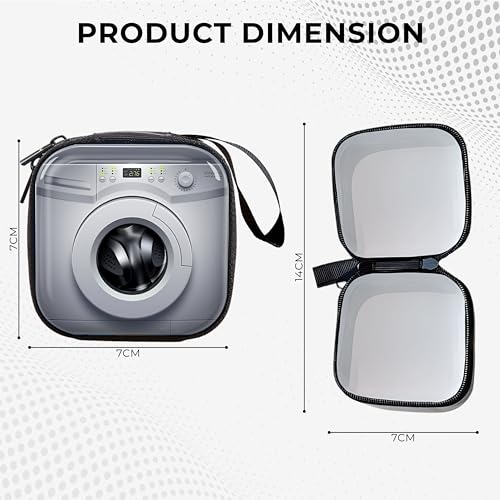 Image of Kraptick Multipurpose Coin Pouch for Men & Women, Compact Coin Organiser, Cash & Coin Holder Pouch, Stylish Mini Money Pouch for Everyday Use (Grey)