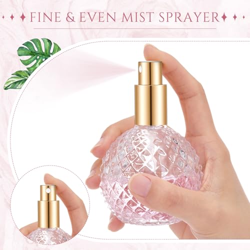 Atomiseur de parfum en verre avec 3 types de distributeurs interchangeables de 100 ml - 4