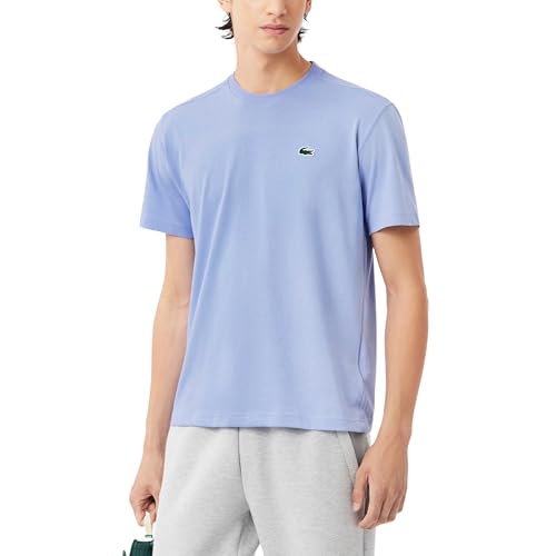Lacoste Men's Sport Ultra Dry Cotton Sport T-Shirt, Delphinium, X-Large