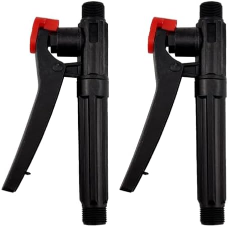 Pump Action Pressure Sprayer Handle, Replacement Wand for Backpack Sprayer, One-Handed Operation, Adjustable Water Spray 2 Pcs image 2