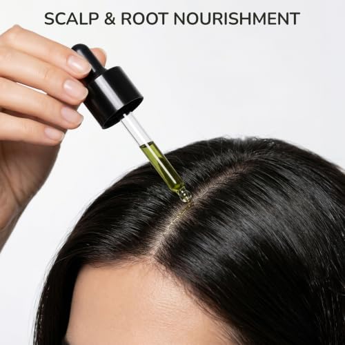 Image of Pure Brahmi Oil for Hair Growth | Ayurvedic Scalp Oil to Nourish Roots & Comfort Dry Scalp | 30ml