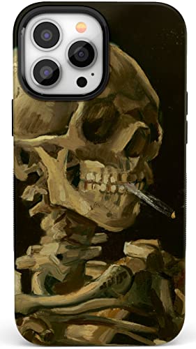 Casely Iphone 14 Pro Max Case | After Hours | Van Gogh Skeleton Case (Bold + Compatible With Magsafe) #TOP9