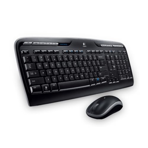 MK330 Kit Tastiera e Mouse, Layout Greco QWERTY - Nero - Tastiera gaming
