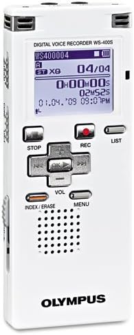Olympus WS-400 S Digital Recorder (White)