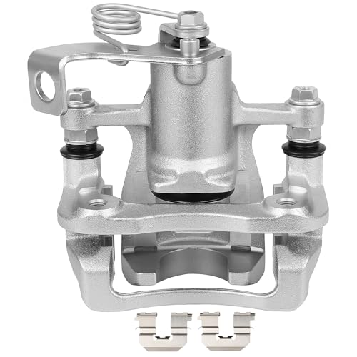 Image of SCITOO - Rear Right Disc Brake Caliper Assembly with Bracket For Kia For Rio 2012 2013 2014 2015 2016 2017 19B6810