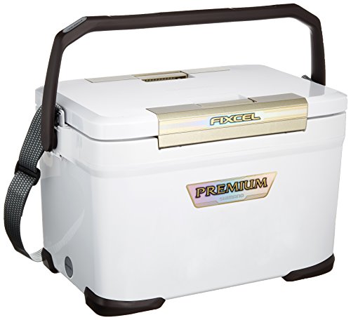 シマノ(SHIMANO) クーラーボックス 22L フィクセル プレミアム 220 ZF-022N 釣り用 アイスホワイト