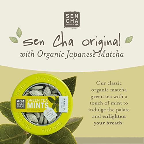 Sen Cha Naturals Green Tea Mints, Sen Cha Original, 1.2 Oz (Pack Of 1) #TOP2