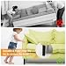 Vuxava Möbelrollen flach, 12 Stück - Kugelrollen für Schwerlast 300kg, 360° drehbar, klein, selbstklebend & Schraubenmontage, für Sofa, Schrank, Küchengeräte
