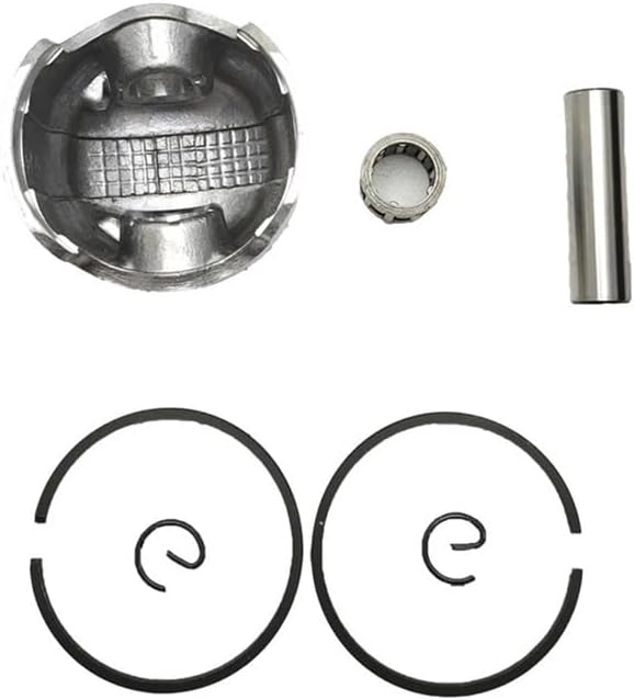 44mm Cylinder Piston Kit Fit for 44-5 Ring Gasket Set Replacement Parts Motor Brush Cutter Engine 44F-5(Piston kit(7pcs))