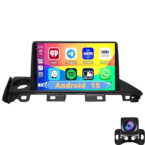 Autoradio Android 15 pour Mazda 6 pour écouter la radio RDS et connecter votre smartphone en voyage