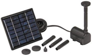 Solar Powered Fountain Pump for Pond, Garden, Landscape