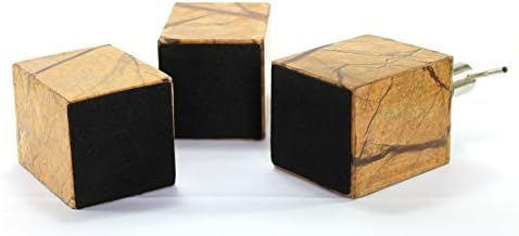 Natural Brown Sandstone Bath Accessories Set - 4-Piece Set with Soap Dispenser, Toothbrush Holder, Toothpaste Holder, and Soap Dish