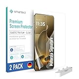 smartect TPU Schutzfolie 2 Stück für Motorola Signature, HD Panzerfolie Anti-Kratzer, Bildschirmschutz Ultra-klar, Blasenfrei, Fingerabdruck kompatibel, Hüllenfre&lich